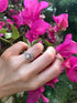 A lady's Rose Bridal Set Diamond Ring - Elena no. 3